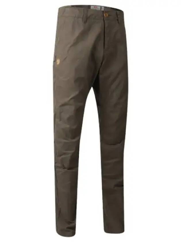 Somland tapered trousers men long mountaineering clothes pants - FJALL RAVEN - BALAAN 1