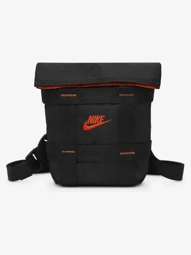 Sportswear Cargo Crossbody Bag 3L Black Orange HF8106 010 - NIKE - BALAAN 1