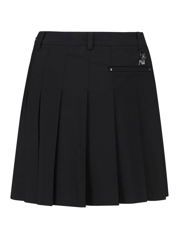 WOMEN BUCKLE DECORATIOIN PLEATS SKIRTBK - ANEWGOLF - BALAAN 2