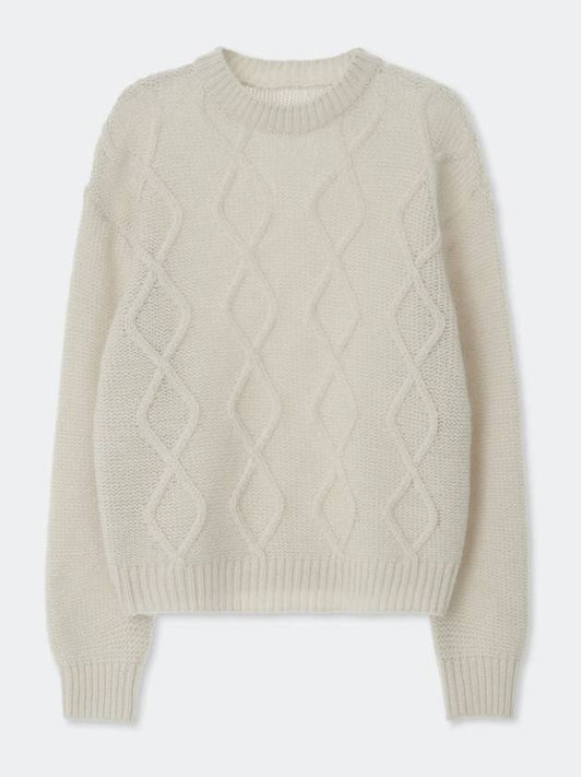 Mohae Fisherman Knit Top Cream - KINETO - BALAAN 1