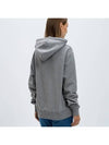 Heart Small Logo Hoodie Grey - AMI - BALAAN 9