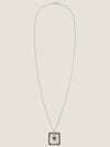 Small Heart Necklace Silver - HERMES - BALAAN 3