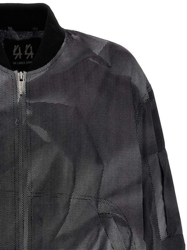 M44 Label Group 'Crinkle' Bomber Jacket - 44 LABEL GROUP - BALAAN 3