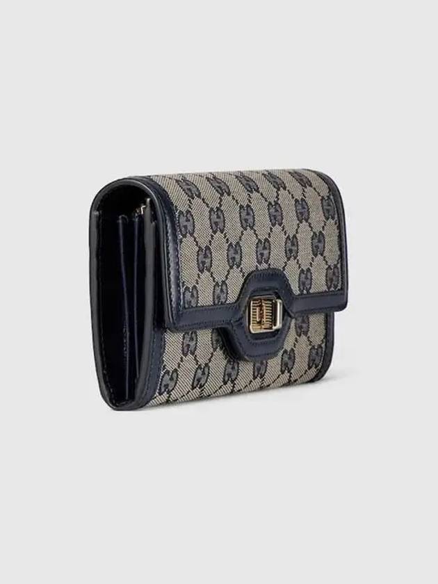 Ophidia Canvas Long Wallet Brown - GUCCI - BALAAN 4