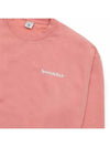 Logo Print Crew Neck Cotton Sweatshirt Pink - SPORTY & RICH - BALAAN 5