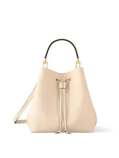 Neonoe MM Leather Bucket Bag Cream - LOUIS VUITTON - BALAAN 2