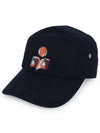 Tyron Embroidered Logo Ball Cap Faded Night - ISABEL MARANT - BALAAN 2