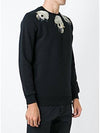 Neckline skull printing sweatshirt black 15W7197653 001 - GIVENCHY - BALAAN 3