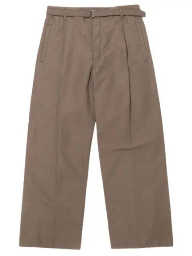 Belted Easy Pants Chino Men s Cotton - LEMAIRE - BALAAN 1