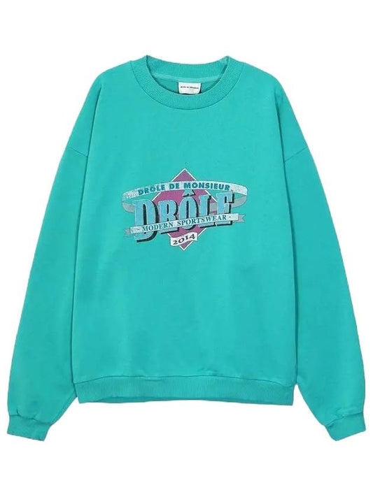 Apres Sweatshirt Green - DROLE DE MONSIEUR - BALAAN 1