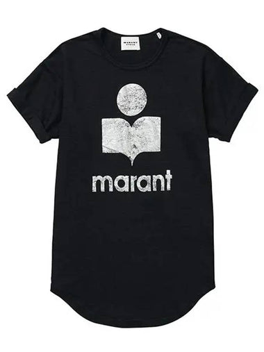 TS0004FA A1N10E 01BK Women's Short Sleeve TShirt - ISABEL MARANT - BALAAN 1