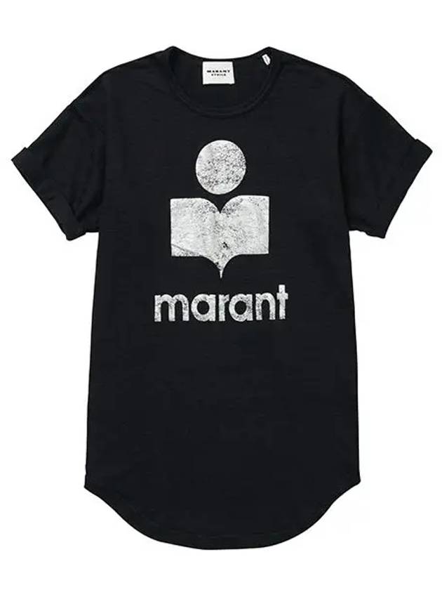 TS0004FA A1N10E 01BK Women's Short Sleeve TShirt - ISABEL MARANT - BALAAN 2