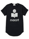 TS0004FA A1N10E 01BK KOLDI Coldy Women's Short Sleeve TShirt - ISABEL MARANT - BALAAN 2