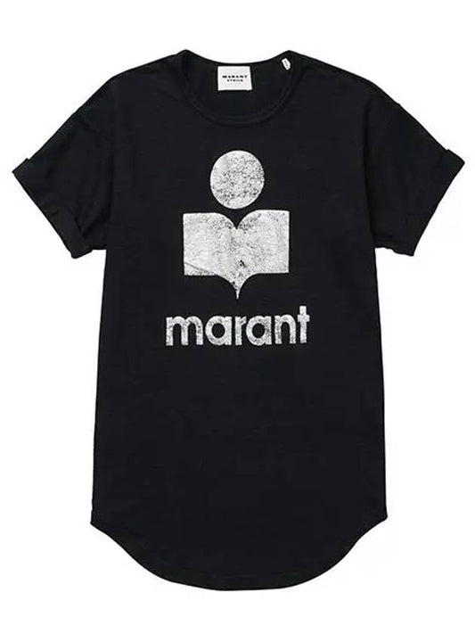 Short Sleeve TS0004FA A1N10E 01BK Etoile Coldy Women's Short Sleeve - ISABEL MARANT - BALAAN 1