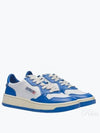 Women's Medalist Bi-Color Low-Top Sneakers Blue - AUTRY - BALAAN 2