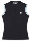 Logo Point Sleeveless T-Shirt OF9802LABLACK - ONOFF - BALAAN 1