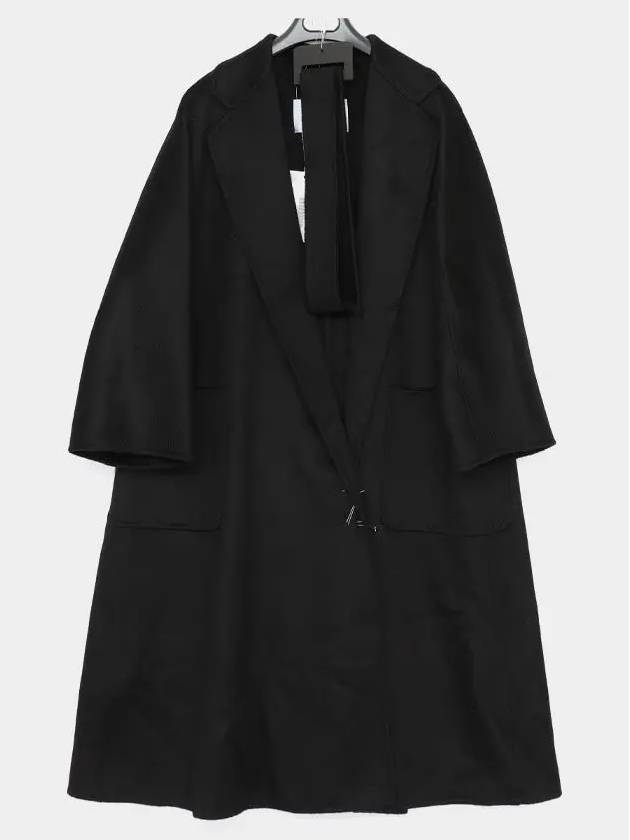 Ludmilla Belt Single Coat Black - MAX MARA - BALAAN 2