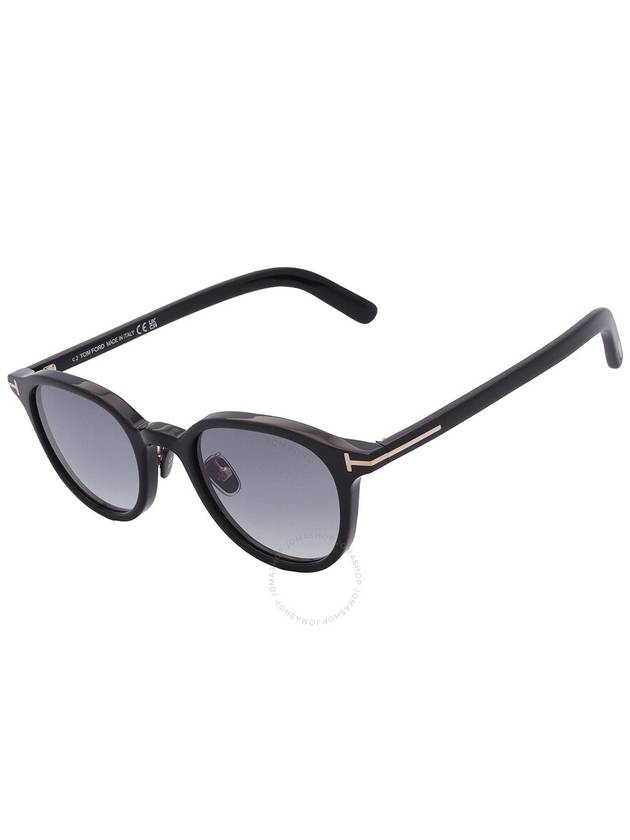 Tom Ford Smoke Gradient Oval Unisex Sunglasses FT0977-D 01B 48 - TOM FORD - BALAAN 3