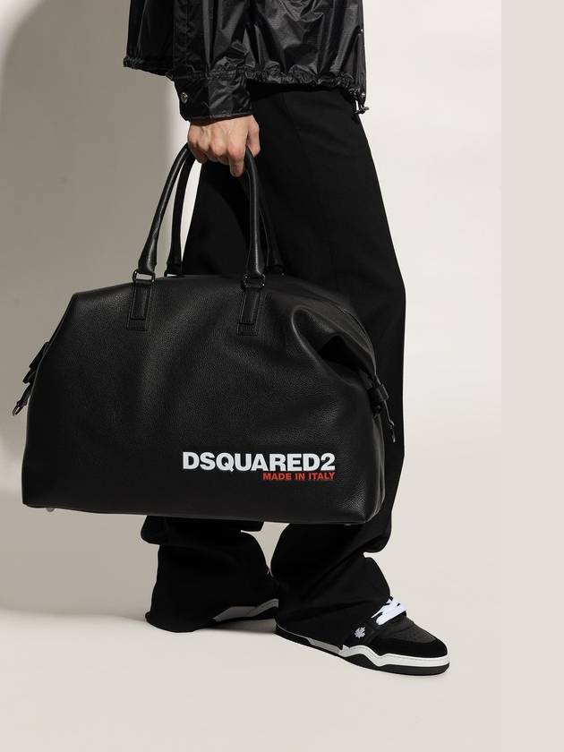 logo print grain tote bag DFM004725103888 - DSQUARED2 - BALAAN 3