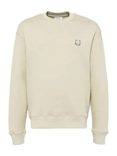 Bold Fox Head Cotton Sweatshirt Ash Tree - MAISON KITSUNE - BALAAN 2