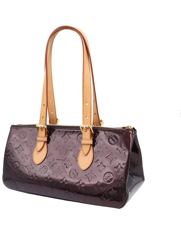 Women s Louis Vuitton M93510 Monogram Vernis Amarante Rosewood Shoulder Bag gt Gangbuk used luxury goods - LOUIS VUITTON - BALAAN 4