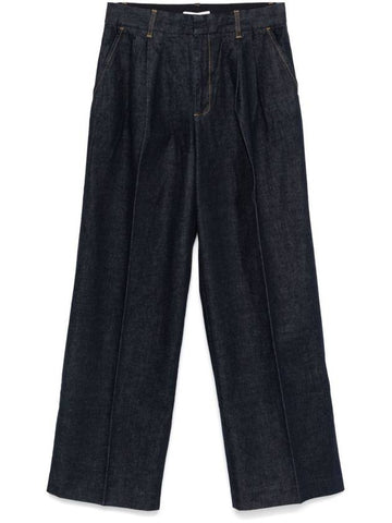 Zimmermann Trousers Blue - ZIMMERMANN - BALAAN 1