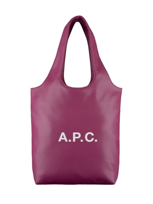 Ninon Small Tote Bag Plum - A.P.C. - BALAAN 1