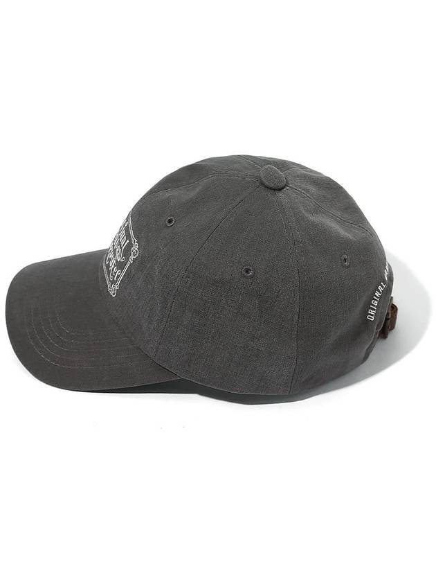 Original Symbol Logo Ball Cap Gray - OGARP - BALAAN 4