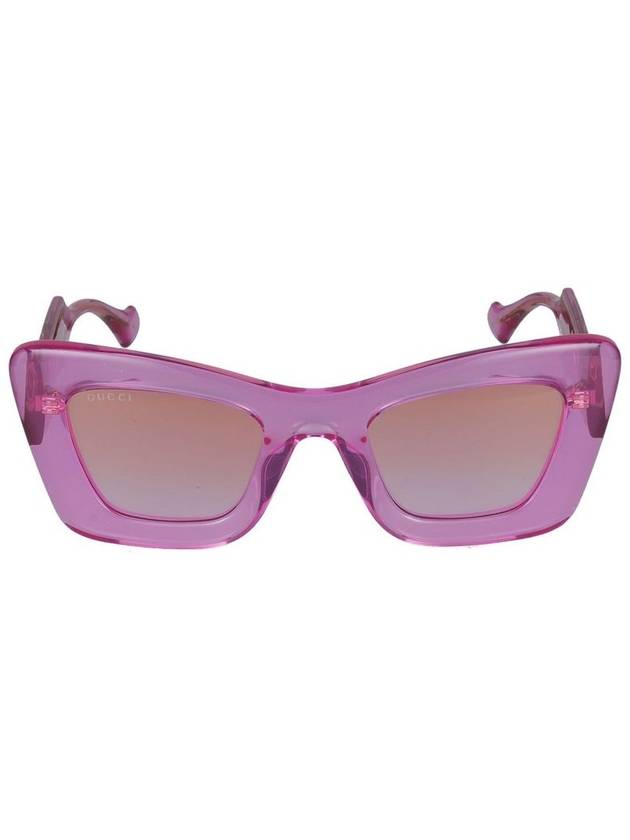 SUNGLASSES GG1552S 003 RED RED VIOLET - GUCCI - BALAAN 2