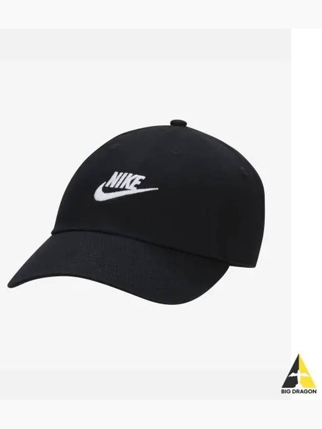 Club Unstructured Futura Washed Ball Cap Black - NIKE - BALAAN 2