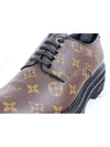 LV Black Ice Monogram Derby Shoes 6 5 255 - LOUIS VUITTON - BALAAN 7