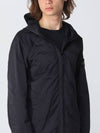 Hyper Dense Nylon Raso Logo Patch Hoodie Jacket Black - STONE ISLAND - BALAAN 5