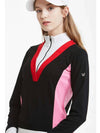 VIVA half zip-up blouse NF03WTS408BK - NEVERMINDALL - BALAAN 4