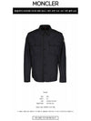 1A00096 54A91 999 Arm Logo Patch Pocket Overshirt Jacket Black Men's Jacket TLS - MONCLER - BALAAN 2