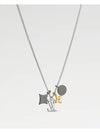 LV Instinct Pendant Necklace Silver - LOUIS VUITTON - BALAAN 5