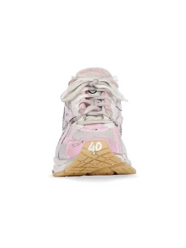 Runner low top sneakers white pink - BALENCIAGA - BALAAN 3