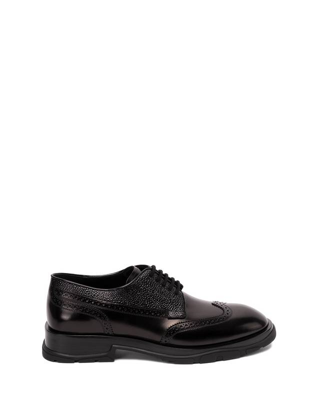 Men's Hybrid Sole Brogue Black - ALEXANDER MCQUEEN - BALAAN 1