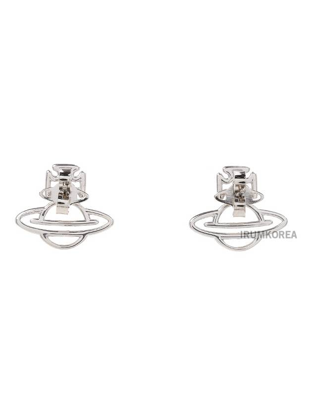 Perlar Brass Earrings Platinum - VIVIENNE WESTWOOD - BALAAN 4