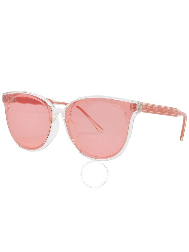 Jimmy Choo Violet Oval Ladies Sunglasses JAIME/G/SK 900 67 - JIMMY CHOO - BALAAN 3