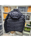 Lauros Short Down Jacket Black - MONCLER - BALAAN 6