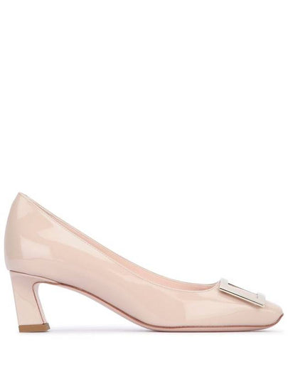 Trompette Metal Buckle Pumps Pink - ROGER VIVIER - BALAAN 2