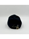 Cotton Triomphe Baseball Cap Black 2AUT6969P - CELINE - BALAAN 6