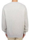 Flower Logo Print Comfort Sweatshirt Light Gray - MAISON KITSUNE - BALAAN 5