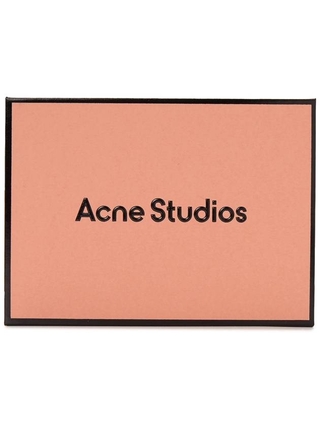 Silver Logo Card Wallet Brown - ACNE STUDIOS - BALAAN 7