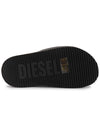 Oval D Logo Slippers Black - DIESEL - BALAAN 6