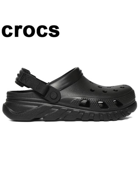 Sandals Duet Max II Clog Black 208776 001 - CROCS - BALAAN 1