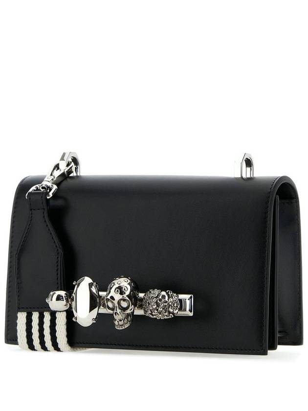 Jewel Satchel Cross Bag Black - ALEXANDER MCQUEEN - BALAAN 10