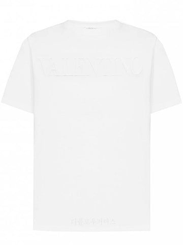 Women's Cotton Logo Tshirt XB3MG16JWU - VALENTINO - BALAAN 1