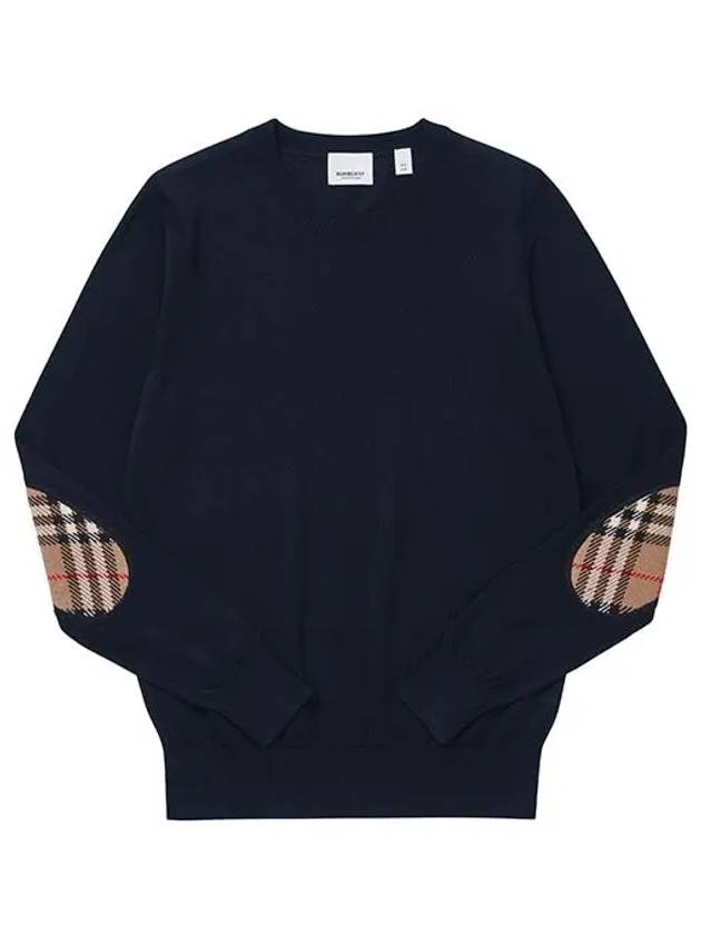 Bempton Knit Top Navy - BURBERRY - BALAAN 6