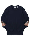 Bempton Knit Top Navy - BURBERRY - BALAAN 1